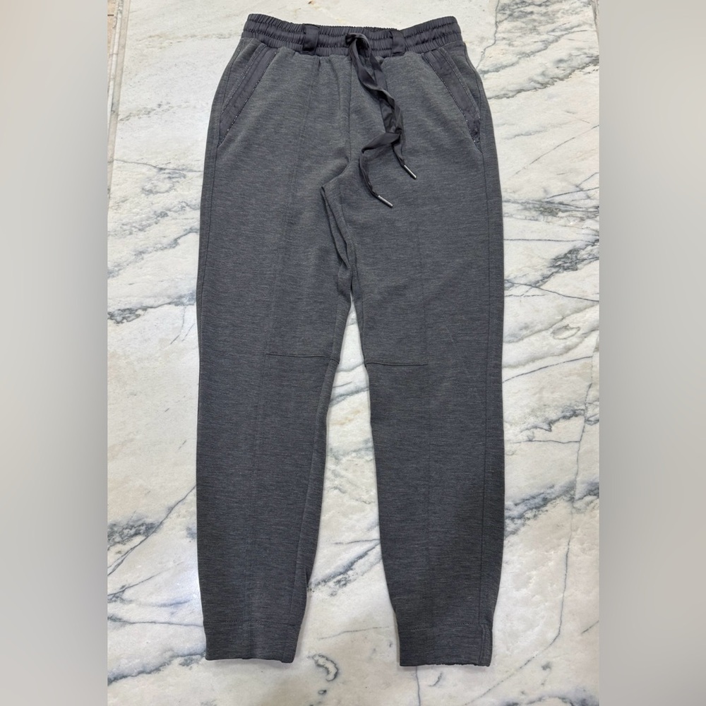 White House Black Market Charcoal Jogger Pants